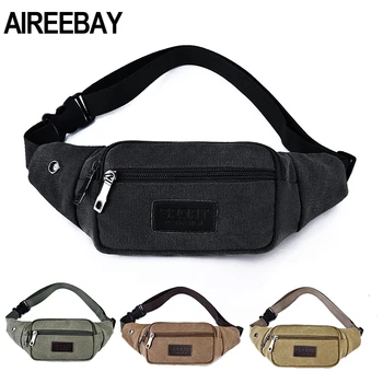 AIREEBAY Fanny Pack for Women Men Waist Bag Unisex Canvas Waist bag Belt Bag Zipper Phone Pouch 110cm Belt Length Factory OEM
AIREEBAY Fanny Pack for Women Men Waist Bag Unisex Canvas Waist bag Belt Bag Zipper Phone Pouch 110cm Belt Length Factory OEM