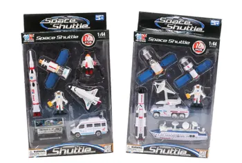Alloy Space Model Toy Set Aircraft Rocket Children's Car Launch Tower Spacecraft Satellite
Alloy Space Model Toy Set Aircraft Rocket Children's Car Launch Tower Spacecraft Satellite