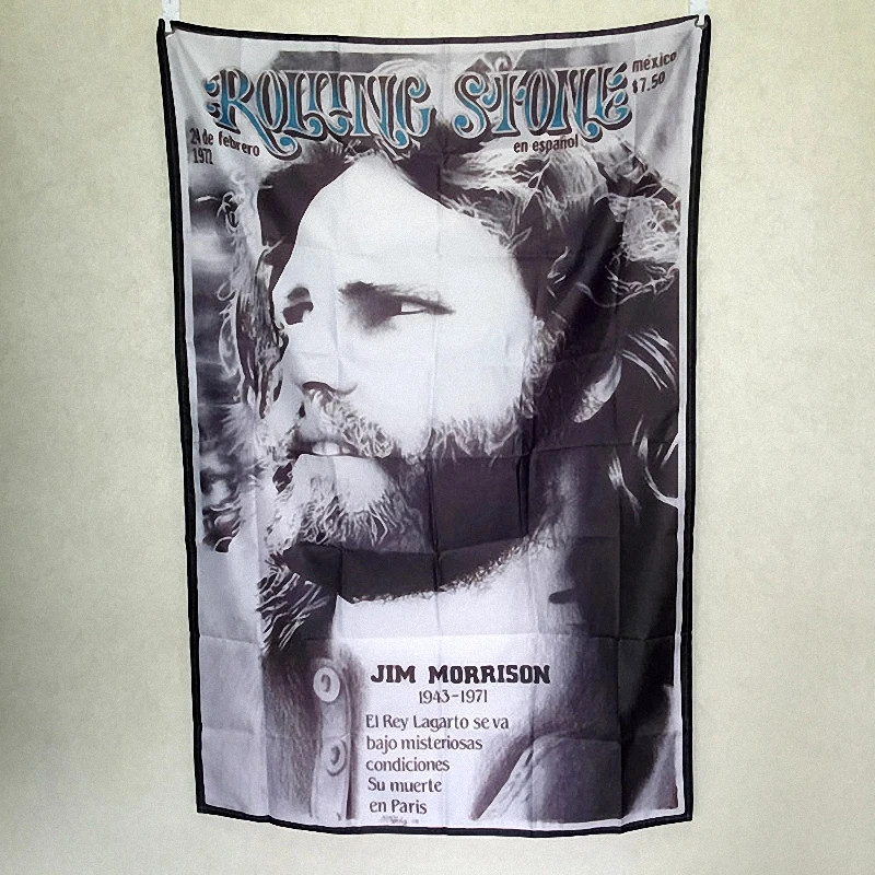 Doors Jim Morrison Rock Band Poster Cloth Flags Curtain Wall Stickers Hanging paintings Billiards Hall Studio Theme Home Decor
Doors Jim Morrison Rock Band Poster Cloth Flags Curtain Wall Stickers Hanging paintings Billiards Hall Studio Theme Home Decor