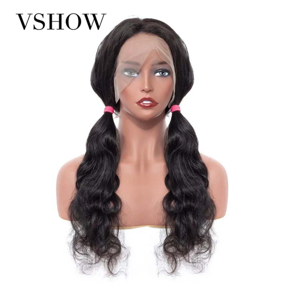 VSHOW Body Wave 13*4 Lace Front Human Hair Wigs Pre Plucked Brazilian Human Hair Wigs 130 150 180 250 Density Remy Natural Color
VSHOW Body Wave 13*4 Lace Front Human Hair Wigs Pre Plucked Brazilian Human Hair Wigs 130 150 180 250 Density Remy Natural Color