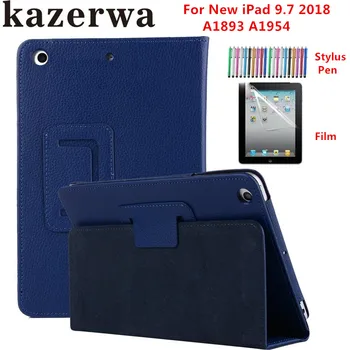 Folding Folio Stand Case For Apple New iPad 9.7 2018 Case Cover Funda Tablet A1893 A1954 PU Leather Smart Case +Stylus+film
Folding Folio Stand Case For Apple New iPad 9.7 2018 Case Cover Funda Tablet A1893 A1954 PU Leather Smart Case +Stylus+film