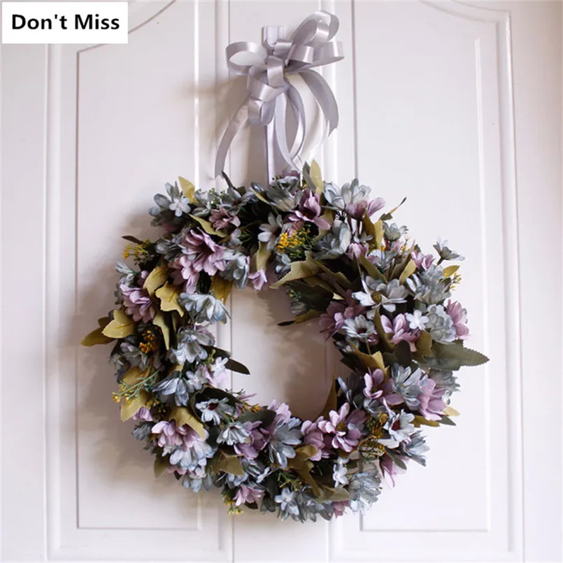 Door Decor Simulation Flower Wreath Festival Party Decoration Valentine Day Birthday Gift Flower Garland Navidad Corona Puerta
Door Decor Simulation Flower Wreath Festival Party Decoration Valentine Day Birthday Gift Flower Garland Navidad Corona Puerta