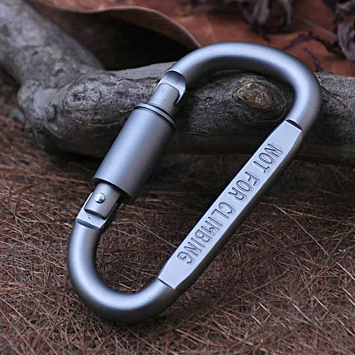 1pcs D Shaped Locking Carabiner Snap Hook Keychain Outdoor Activities Aluminum Alloy
1pcs D Shaped Locking Carabiner Snap Hook Keychain Outdoor Activities Aluminum Alloy