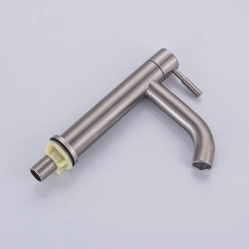 304 Stainless Steel Basin faucet Rust and corrosion resistance bathroom kitchen single cold water faucet Torneira Cozinha DOODII4