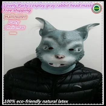 100% Eco-friendly Natural Latex New Halloween Animal rabbit head Mask Latex Rabbit Mask Adult One Size fits all Costume mask
100% Eco-friendly Natural Latex New Halloween Animal rabbit head Mask Latex Rabbit Mask Adult One Size fits all Costume mask
