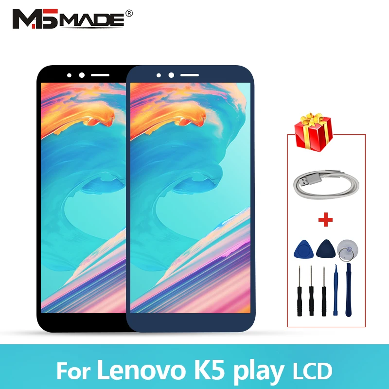 Original 5.7" For Lenovo K5 Play L38011 LCD Display Touch Screen Digitizer Assembly parts With Frame For LENOVO K5 Play Display
Original 5.7" For Lenovo K5 Play L38011 LCD Display Touch Screen Digitizer Assembly parts With Frame For LENOVO K5 Play Display