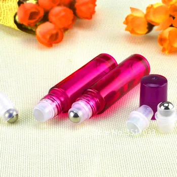 10ML Rose Cosmetic Glass Roll on Bottle Empty Fuchsia Steel Ball Fragrance Perfume Glass Essential Oil Container 20pcs 30pcs
10ML Rose Cosmetic Glass Roll on Bottle Empty Fuchsia Steel Ball Fragrance Perfume Glass Essential Oil Container 20pcs 30pcs