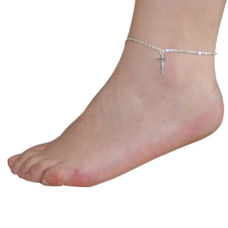 New fashion jewelry Unique Sexy cross Anklet Ankle Bracelet Barefoot Sandals Foot Jewelry Leg Chain On Foot For Women 4H
New fashion jewelry Unique Sexy cross Anklet Ankle Bracelet Barefoot Sandals Foot Jewelry Leg Chain On Foot For Women 4H
