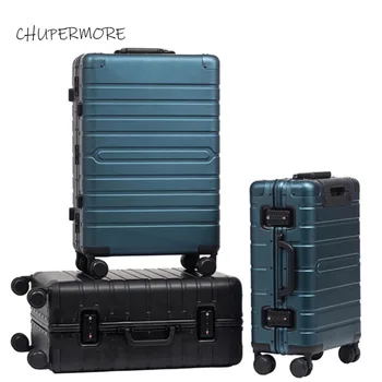 CHUPERMORE 100% Aluminum-magnesium alloy Rolling Luggage Spinner 20/24/29 inch size high quality Suitcase Wheels Men Trolley
CHUPERMORE 100% Aluminum-magnesium alloy Rolling Luggage Spinner 20/24/29 inch size high quality Suitcase Wheels Men Trolley