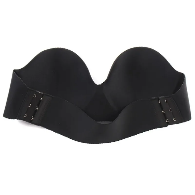 Sexy Self Adhesive Magic Push Up Bra Strapless Invisible Bras Side Closure Bras Cup B 6