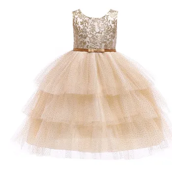 Lace Vest Girl Dress Baby Girl Princess Dress 3-10 Age Chlidren Clothes Kids Party Costume Ball Gown Beige Satin Elegent Dress
Lace Vest Girl Dress Baby Girl Princess Dress 3-10 Age Chlidren Clothes Kids Party Costume Ball Gown Beige Satin Elegent Dress