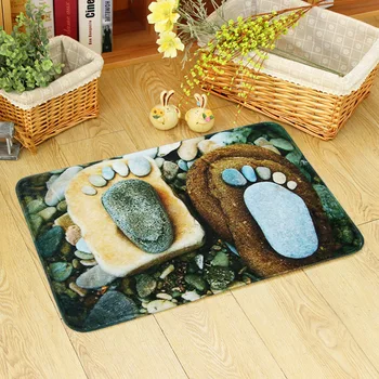 Fashion Stone Feet 3D Print Mat/Carpet Personality Entrance Home Decor Carpets for living room Rug bathroom Anti-skid Floor pad
Fashion Stone Feet 3D Print Mat/Carpet Personality Entrance Home Decor Carpets for living room Rug bathroom Anti-skid Floor pad