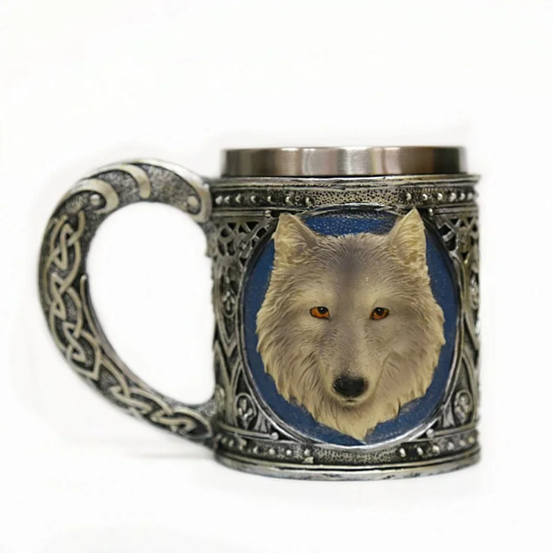 Creative Stainless Steel 3D Wolf Mug Ceramic Macaron Mug Thermal Water Cup Drinkware Coffee Tea Cup For New Year Christmas Gift
Creative Stainless Steel 3D Wolf Mug Ceramic Macaron Mug Thermal Water Cup Drinkware Coffee Tea Cup For New Year Christmas Gift