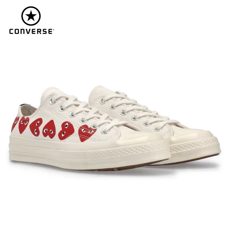 Converse X CDG PLAY New Arrival Men Skareboarding Shoes Red Heart Outdoor Sports Sneakers Women #162975C
Converse X CDG PLAY New Arrival Men Skareboarding Shoes Red Heart Outdoor Sports Sneakers Women #162975C