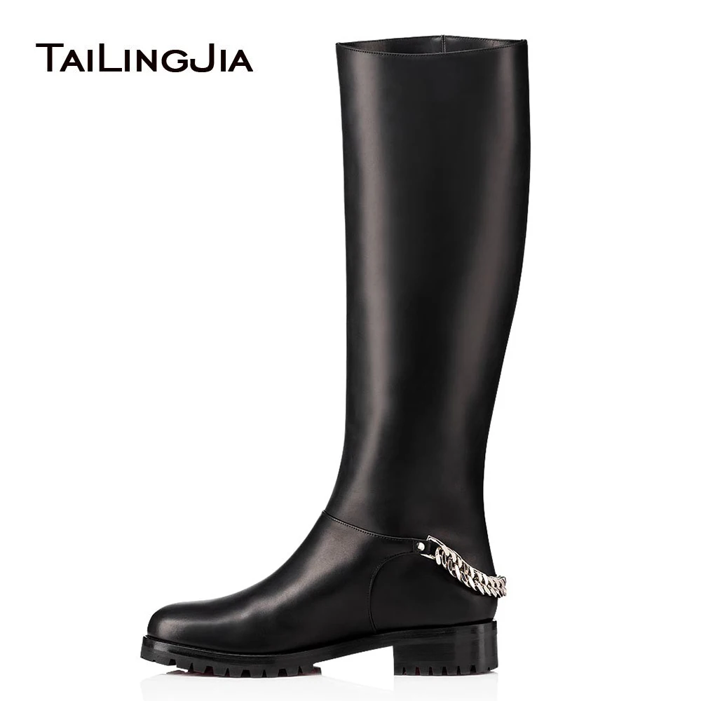 Black Knee High Boots Women Long Boots Side Zipper Comfortable Decoration Strange Heel Square Toe Warm Winter Shoe Free Shipping
Black Knee High Boots Women Long Boots Side Zipper Comfortable Decoration Strange Heel Square Toe Warm Winter Shoe Free Shipping