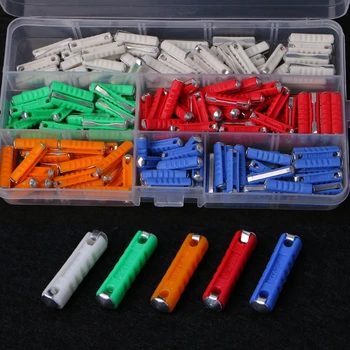 200Pcs 5A 8A 10A 16A 25A Ceramic Continental Car Fuse Set Bullet Classic LS'D Tool
200Pcs 5A 8A 10A 16A 25A Ceramic Continental Car Fuse Set Bullet Classic LS'D Tool