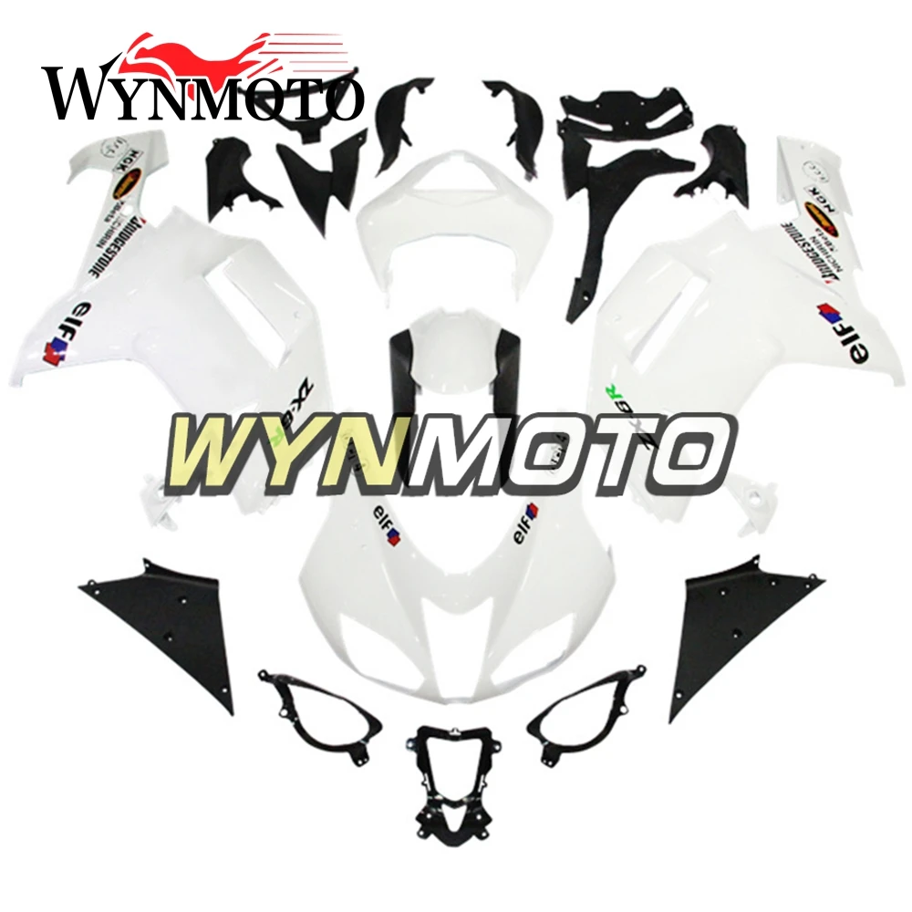 Complete White Fairings For Kawasaki ZX-6R 07-08 ZX6R 2007 2008 636 Injection ABS Plastic Body Kits
Complete White Fairings For Kawasaki ZX-6R 07-08 ZX6R 2007 2008 636 Injection ABS Plastic Body Kits