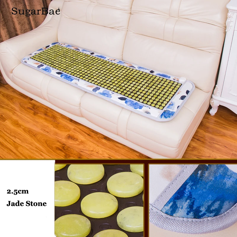 Natural Jade Thermal Massage Mattress Health Sofa Mattress Far Infrared Thermal Jade Mattress 0.5*1.5M
Natural Jade Thermal Massage Mattress Health Sofa Mattress Far Infrared Thermal Jade Mattress 0.5*1.5M