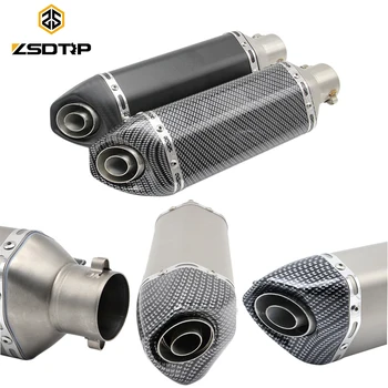 ZSDTRP Motorcycle Exhaust Universal Muffler Motorbike 51mm Inlet Exhaust For Honda Kawasaki Yamaha KTM DUCATI ATV with DB Killer
ZSDTRP Motorcycle Exhaust Universal Muffler Motorbike 51mm Inlet Exhaust For Honda Kawasaki Yamaha KTM DUCATI ATV with DB Killer