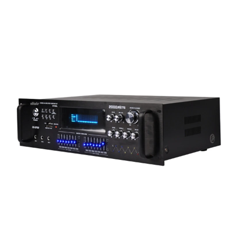 With equ alizer HF908L high power Bluetooth KTV amplifier / karaoke OK sound singing / with remote control
With equ alizer HF908L high power Bluetooth KTV amplifier / karaoke OK sound singing / with remote control