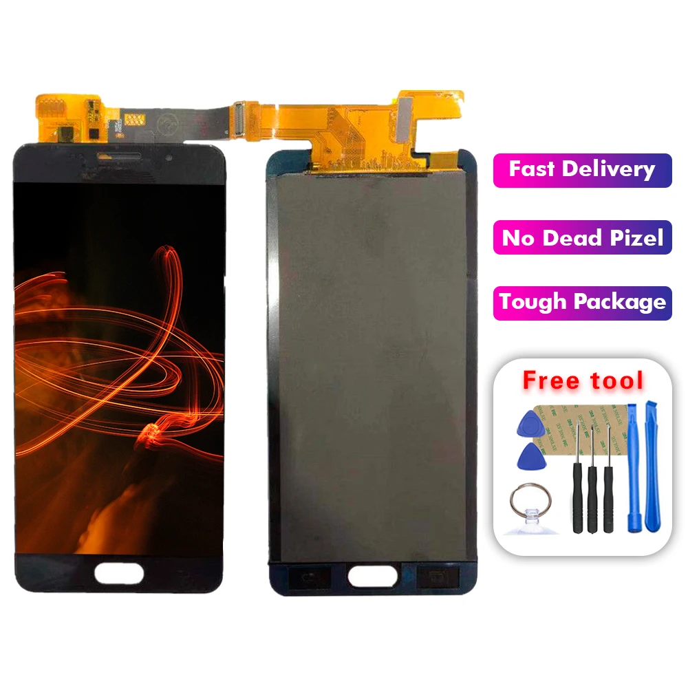 For Samsung Galaxy A5 2016 A510F A510DS A510FD A510M A510 LCD Display Touch Screen Digitizer Glass Assembly Free Tools
For Samsung Galaxy A5 2016 A510F A510DS A510FD A510M A510 LCD Display Touch Screen Digitizer Glass Assembly Free Tools