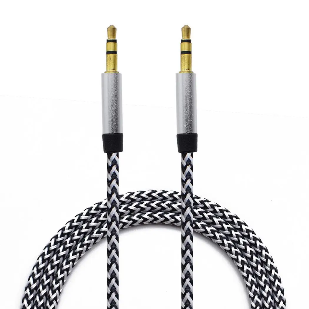 AUX Car Audio Cable 3.5mm Car Speaker Male to 1m Indoor, Outdoor Male Audio Cable
AUX Car Audio Cable 3.5mm Car Speaker Male to 1m Indoor, Outdoor Male Audio Cable