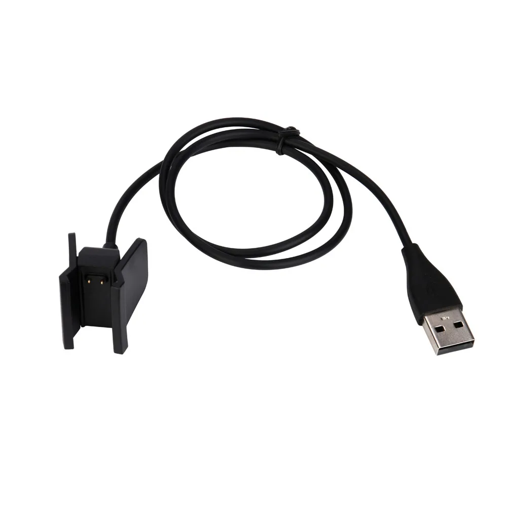 Смарт-часы USB кабель для зарядки черный легкий зажим шнур зарядное устройство