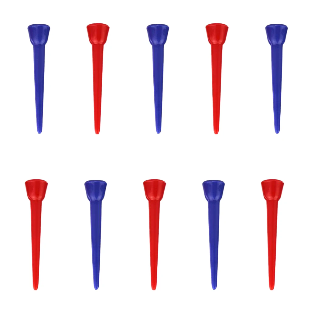 Unbreakable Golf Tees Size 54mm Golf Nails Blue Red for Various Golf Clubs Stronger than Wood Tees
Unbreakable Golf Tees Size 54mm Golf Nails Blue Red for Various Golf Clubs Stronger than Wood Tees
