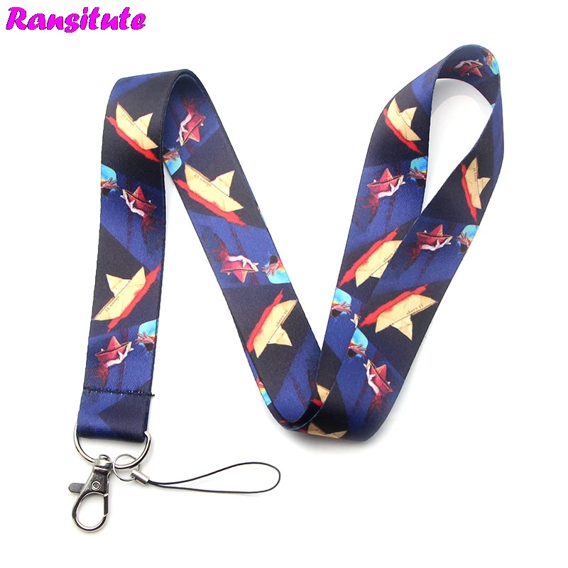 R179 Small fresh Stephen King's It neckband lanyard key ID card gym mobile phone with USB badge clip DIY lanyard
R179 Small fresh Stephen King's It neckband lanyard key ID card gym mobile phone with USB badge clip DIY lanyard