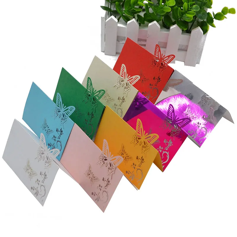 50Pcs Laser Cut Name Place Card Wedding Invitations Card Elegant Favor Wedding Event & Party Birthday Supplies
50Pcs Laser Cut Name Place Card Wedding Invitations Card Elegant Favor Wedding Event & Party Birthday Supplies