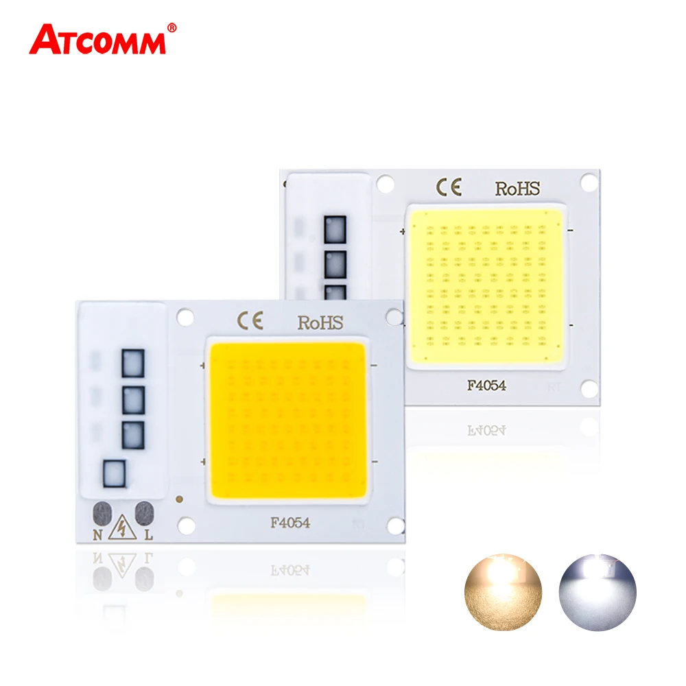 Smart IC COB LED Lamp 10W 20W 30W LED Diode Array Matrix 110V 220V For DIY Flood Light Spotlight
Smart IC COB LED Lamp 10W 20W 30W LED Diode Array Matrix 110V 220V For DIY Flood Light Spotlight