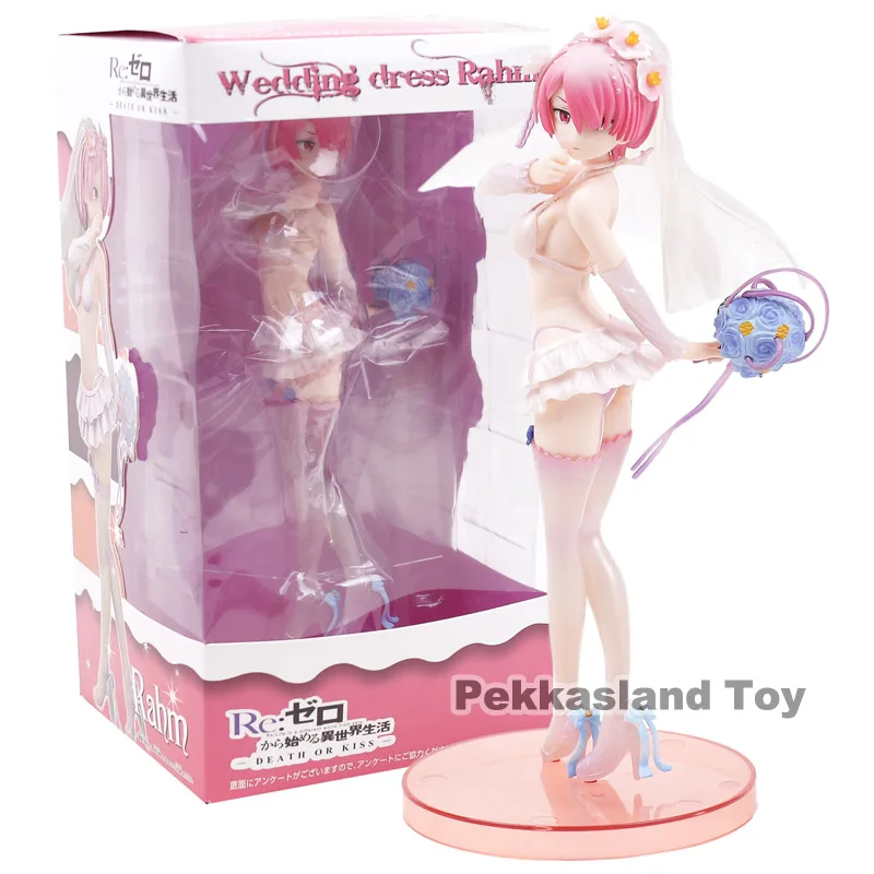 Re Life in a different world from zero Death or Kiss Ram Wedding Dress Ver. PVC Figure Collectible Model Toy
Re Life in a different world from zero Death or Kiss Ram Wedding Dress Ver. PVC Figure Collectible Model Toy