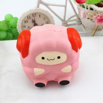 Simulate Cute Squishy Squeeze Toy Sheep Slow Rising Stress Reliever Toy Halloween Christmas Birthday Gift Ornament
Simulate Cute Squishy Squeeze Toy Sheep Slow Rising Stress Reliever Toy Halloween Christmas Birthday Gift Ornament