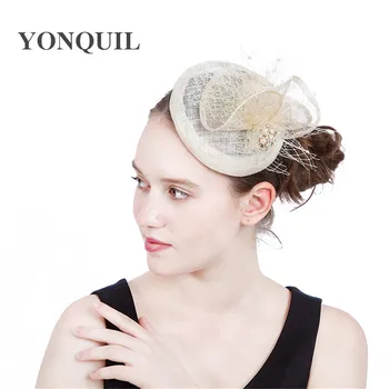 Ladies Fascinators with pearl&veils Racing Season Hats Sinamay Wedding Hat for Cocktail Party Event Occasion New Arrival 17color
Ladies Fascinators with pearl&veils Racing Season Hats Sinamay Wedding Hat for Cocktail Party Event Occasion New Arrival 17color