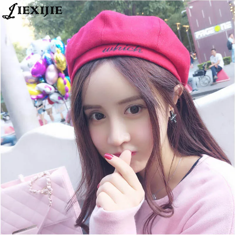 South Korean new letters cloth octagonal cap ms han edition of autumn winter day fashion beret painter cap pumpkin hat
South Korean new letters cloth octagonal cap ms han edition of autumn winter day fashion beret painter cap pumpkin hat