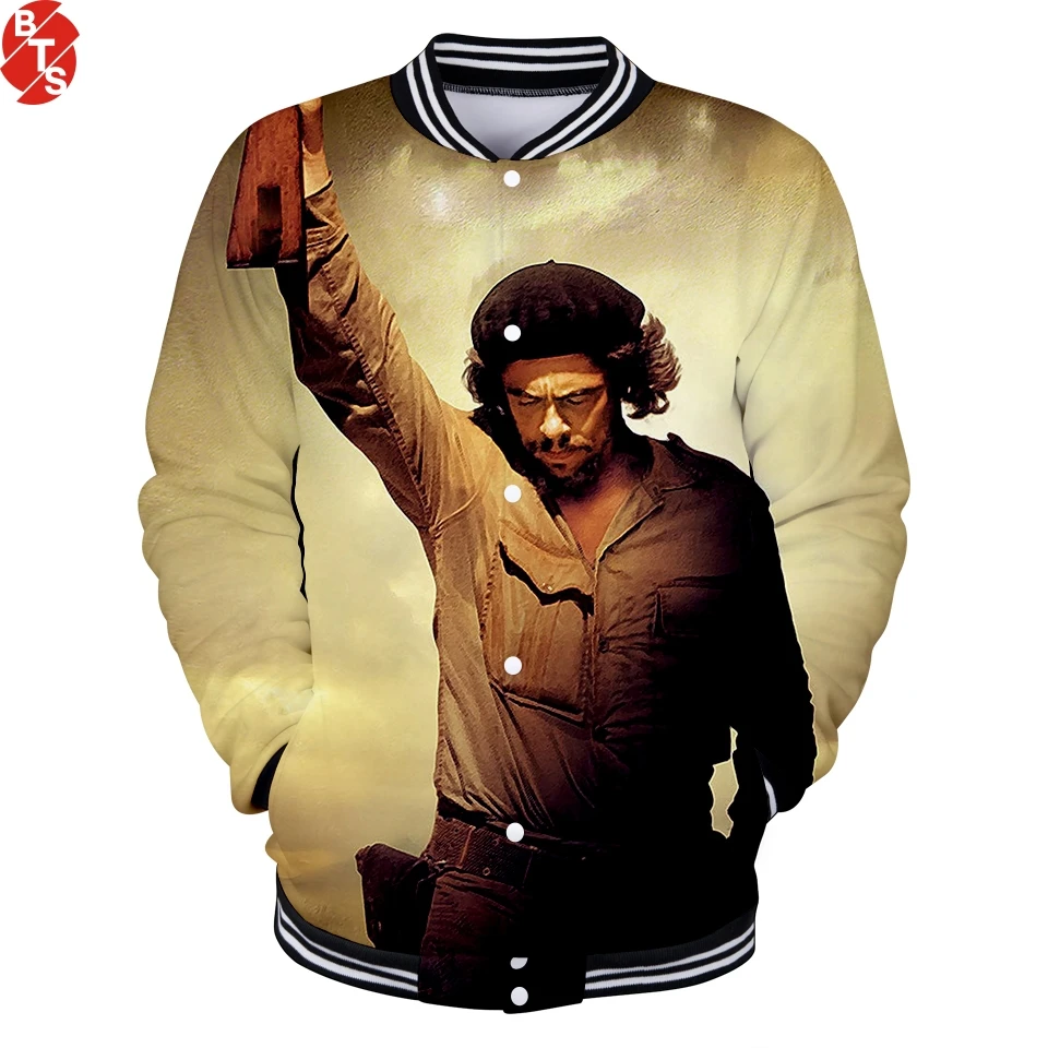 Che Guevara 3D Printed Baseball Jackets Women/Men Long Sleeve 2018 New Fashion Jackets Casual Trendy Style Baseball Jackets
Che Guevara 3D Printed Baseball Jackets Women/Men Long Sleeve 2018 New Fashion Jackets Casual Trendy Style Baseball Jackets