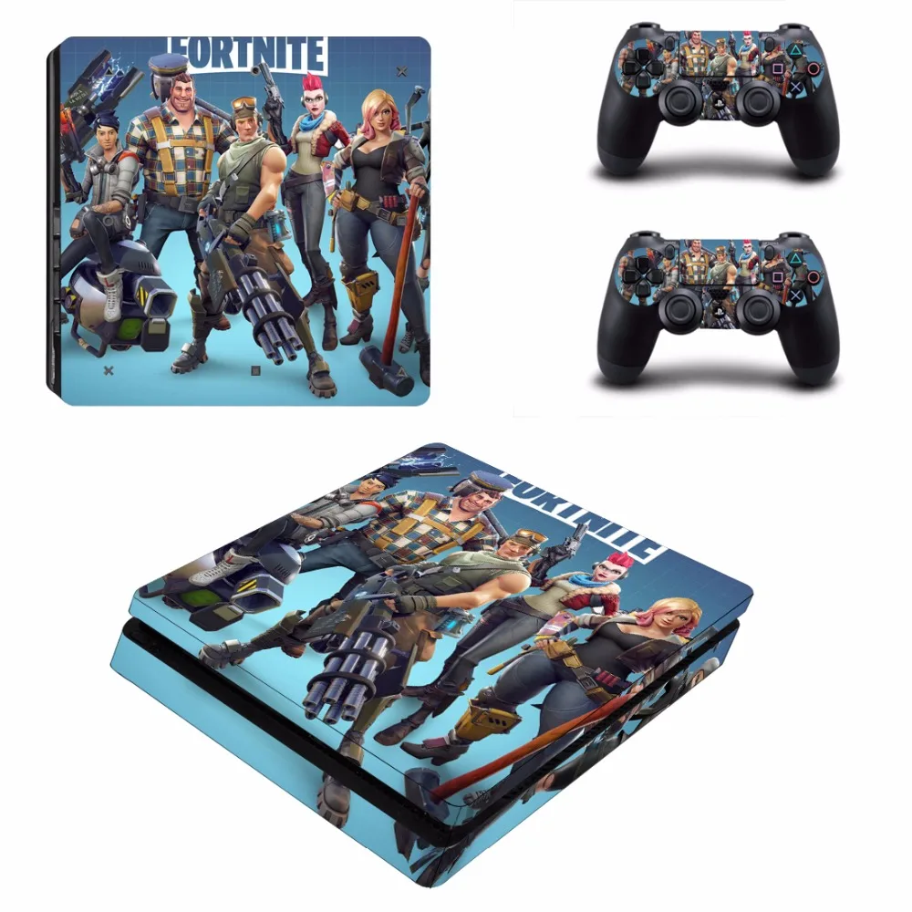 PS4 Slim Skin Sticker for Sony PS4 Slim PlayStation 4 Console and 2 Controller Skins Cover
PS4 Slim Skin Sticker for Sony PS4 Slim PlayStation 4 Console and 2 Controller Skins Cover