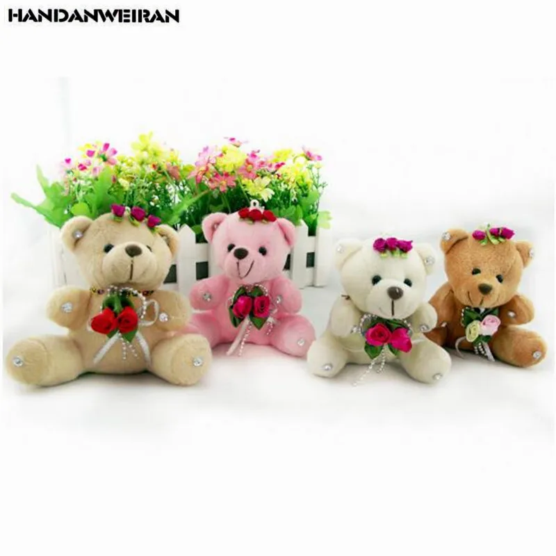 1PCS Mini Plush Bear Toys Small Pendant Creative Cute Wedding Soft Stuffed Bears Toy DIY Cartoon Bouquet Doll Wholesale Hot 10CM
1PCS Mini Plush Bear Toys Small Pendant Creative Cute Wedding Soft Stuffed Bears Toy DIY Cartoon Bouquet Doll Wholesale Hot 10CM