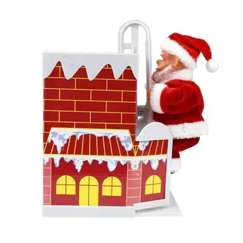 Santa Claus Climbing Chimney Doll Electric Toy With Music Children Kids Christmas Gifts New Year Decorations For Home
Santa Claus Climbing Chimney Doll Electric Toy With Music Children Kids Christmas Gifts New Year Decorations For Home