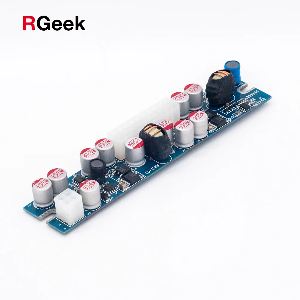 RGEEK 12 В 150 Вт DC ATX Peak PSU Pico переключатель 24pin MINI ITX к PC источник питания для автомобиля