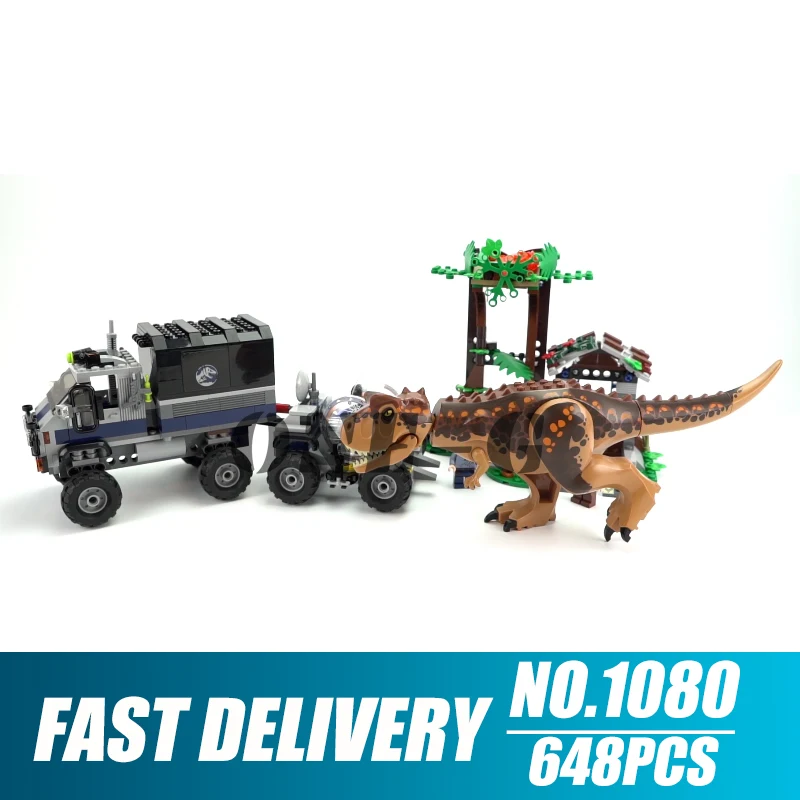 Building blocks SY1080 Compatible legoingly 75929 jurassic world dinosaur Bricks Carnotaurus Gyrosphere Escape toys for children
Building blocks SY1080 Compatible legoingly 75929 jurassic world dinosaur Bricks Carnotaurus Gyrosphere Escape toys for children