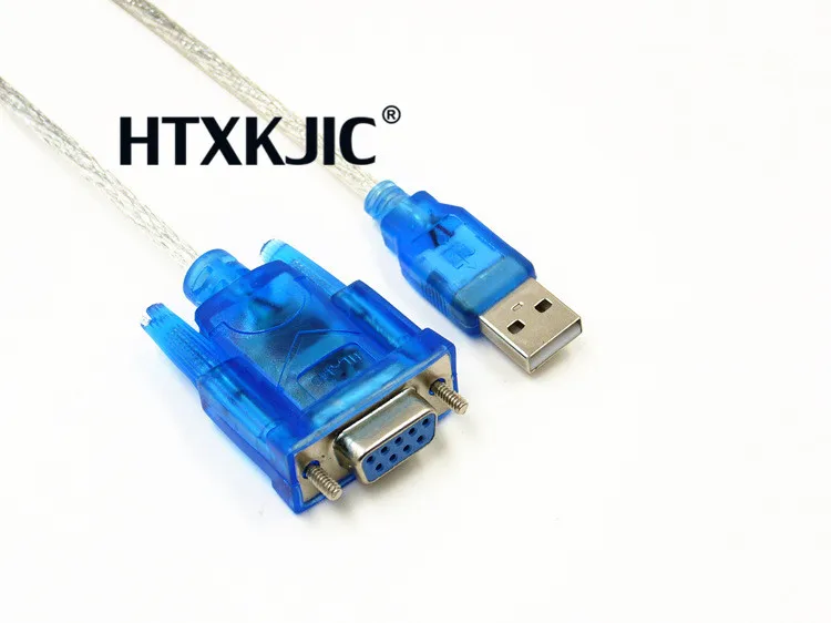 1 шт. lUsb Rs232 Женский Кабель USB к DB9 последовательным отверстиям кабеля с 9