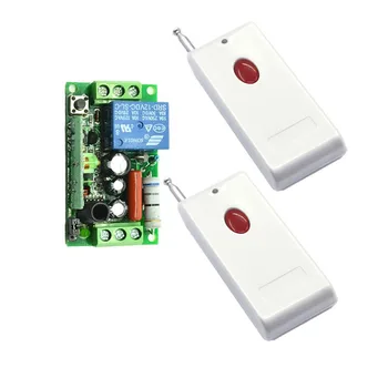 1000m AC 220V 110V 1CH RF Wireless Remote Control Bulb Lamp Switch System, 1CH Transmitter+Receiver ,315/433 MHz
1000m AC 220V 110V 1CH RF Wireless Remote Control Bulb Lamp Switch System, 1CH Transmitter+Receiver ,315/433 MHz