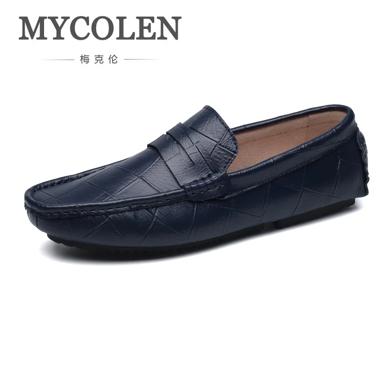 MYCOLEN New Arrival Men Genuine Leather Slip-On Causal Shoes Men's Flat Shoes Soft Moccasins Fashion Driving Shoes Tenis Branco
MYCOLEN New Arrival Men Genuine Leather Slip-On Causal Shoes Men's Flat Shoes Soft Moccasins Fashion Driving Shoes Tenis Branco