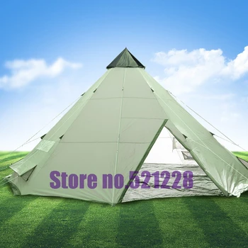 2016 Huge Luxury Indian singler layer 8-10 person waterproof anti-wind traveling hiking party family outdoor camping tent
2016 Huge Luxury Indian singler layer 8-10 person waterproof anti-wind traveling hiking party family outdoor camping tent
