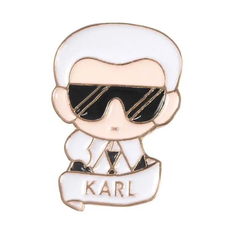 Figure Brooch Karl Famous Fashion Man Backpack Icons Badge Creative Casual Jean Decoration Ornament Gifts Pins Jewelry Decor
Figure Brooch Karl Famous Fashion Man Backpack Icons Badge Creative Casual Jean Decoration Ornament Gifts Pins Jewelry Decor