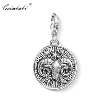 Charm Pendant Zodiac Sign Aries,2019 Summer Fashion Jewelry Trendy Authentic 925 Sterling Silver Gift For Women Men Fit Bracelet
Charm Pendant Zodiac Sign Aries,2019 Summer Fashion Jewelry Trendy Authentic 925 Sterling Silver Gift For Women Men Fit Bracelet