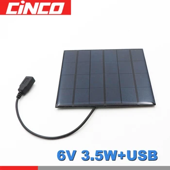 6 V 3.5 W Solar Panel Portable Mini Sunpower DIY Module System For Solar Lamp Battery Toys Phone Charger Cells 6V Watt Volt
6 V 3.5 W Solar Panel Portable Mini Sunpower DIY Module System For Solar Lamp Battery Toys Phone Charger Cells 6V Watt Volt