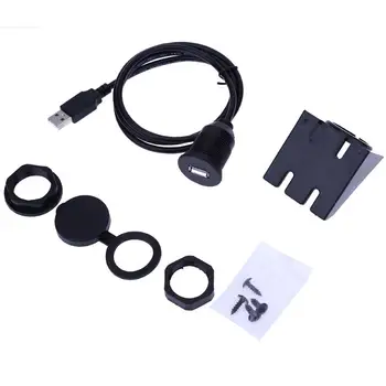 1m Waterproof USB 2.0 Male to Female Flush Mount Car Extension Cable Cord Wire Truck Boat Motorcycle Dashboard Dash Board Panel
1m Waterproof USB 2.0 Male to Female Flush Mount Car Extension Cable Cord Wire Truck Boat Motorcycle Dashboard Dash Board Panel