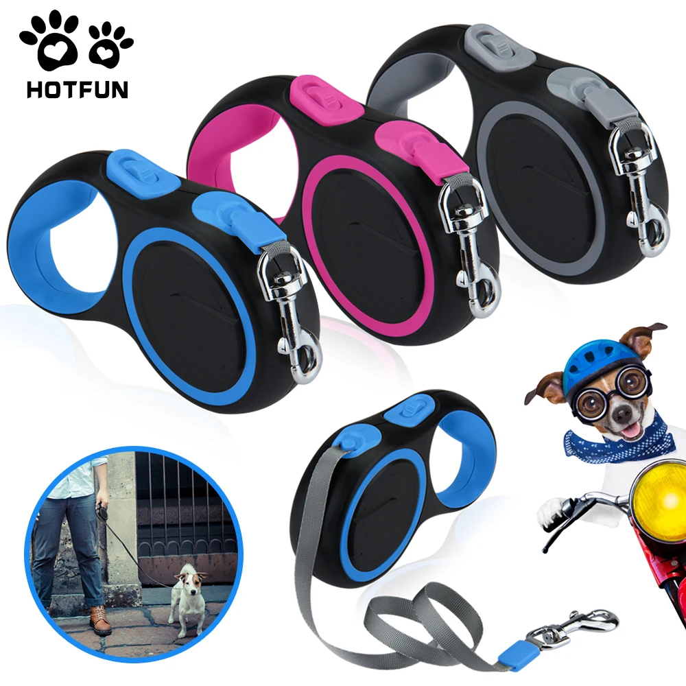 HOTFUN Automatic Retractable Pet Leash Dog Nylon Leash Pet Traction Rope For Pet Outdoor Walking Running Dog Pulling Leads 3M/5M
HOTFUN Automatic Retractable Pet Leash Dog Nylon Leash Pet Traction Rope For Pet Outdoor Walking Running Dog Pulling Leads 3M/5M